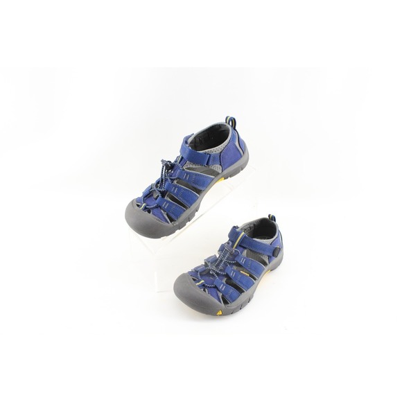 Keen Newport H2 Sandals Big Kids Youth Size 4 Blue Waterproof Sport Shoes Boys - Picture 2 of 7